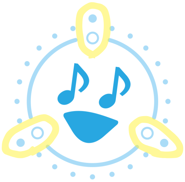 ひろがれ音楽のロゴ